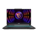 MSI Cyborg 15 A13VFK-886 Gaming Laptop | Intel® Core™ i7-13620H Processor, 16GB DDR5 5200 MHz RAM, 512GB M.2 PCIe SSD, 15.6" FHD (1920 x 1080), NVIDIA® GeForce® RTX4060 8GB, W11 Home, Black