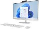 HP AIO 27-cr1016d PC (B9KG7PA) | Intel® Core™ Ultra 7 155U Processor, 16GB DDR5 5600MHz RAM, 1TB PCIe® NVMe™ M.2 SSD, 27", FHD (1920 x 1080), IPS, Intel® Iris® Xᶱ Graphics, Windows 11 Home, MS Office Home & Student 2024 + Microsoft 365 Basic, Shell White