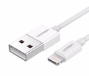 UGREEN Lightning to USB Cable (ABS case) 1M White