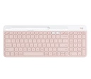 Logitech K580 Slim Multi-Device Wireless Keyboard - Rose (920-011329)