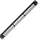 Vention Blank Keystone (unloaded) 24 Port Patch Panel (KGCB0)