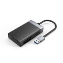 ORICO 4-in-1 USB-A Multi Card Reader (CF,MS,SD,TF) - (ORI-CL4D-A3-BK-BP)