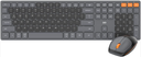 Fantech WK895 Office Wireless Keyboard & Mouse Combo - Carbon Grey 