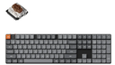 Keychron K5 Max QMK Wireless RGB Backlight (Hot-Swappable) Mechanical Keyboard - Brown Switch - Black (K5M-H3)