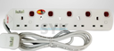 SELAMAT 5 Gang Power Extension Socket - MA-1185 (Neon)