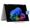 HP OmniBook X Flip 14-fk0121AU 2-in-1 Laptop (D4QP4PA) | AMD Ryzen™ AI 7 350, 16GB LPDDR5x 7500 MT/s RAM, 512GB PCIe NVMe SSD, 14" 2K (1920 x 1200), IPS, Touch Display, AMD Radeon™ 860M Graphics, M365 Basic + Office Home 2024, Windows 11 Home, Meteor Silver (Stylus Pen Included)